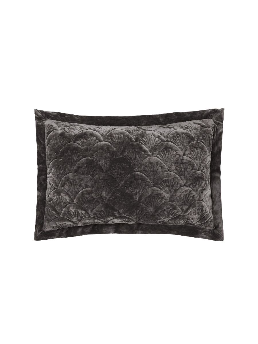 Meyer Charcoal Pillow Sham Set