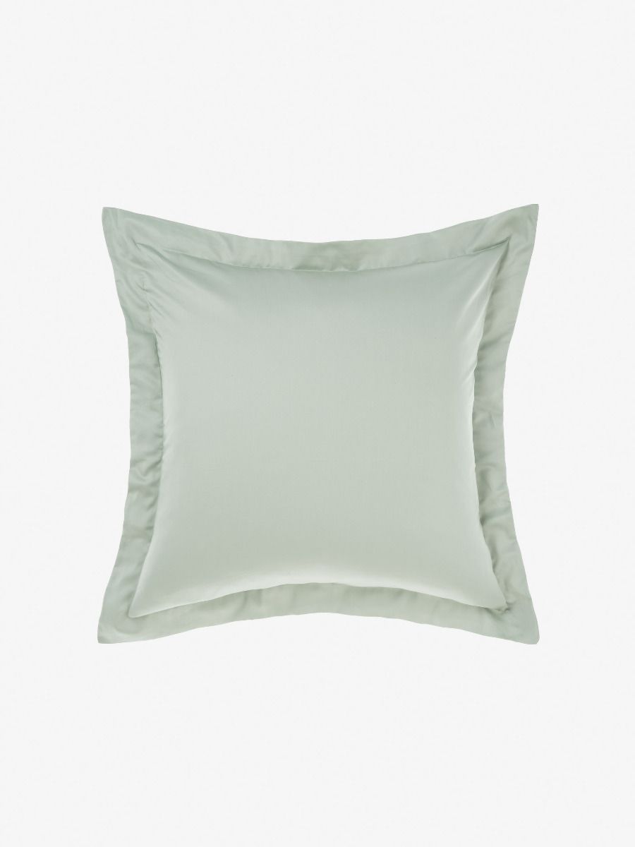 Augusta Green Gum European Pillowcase