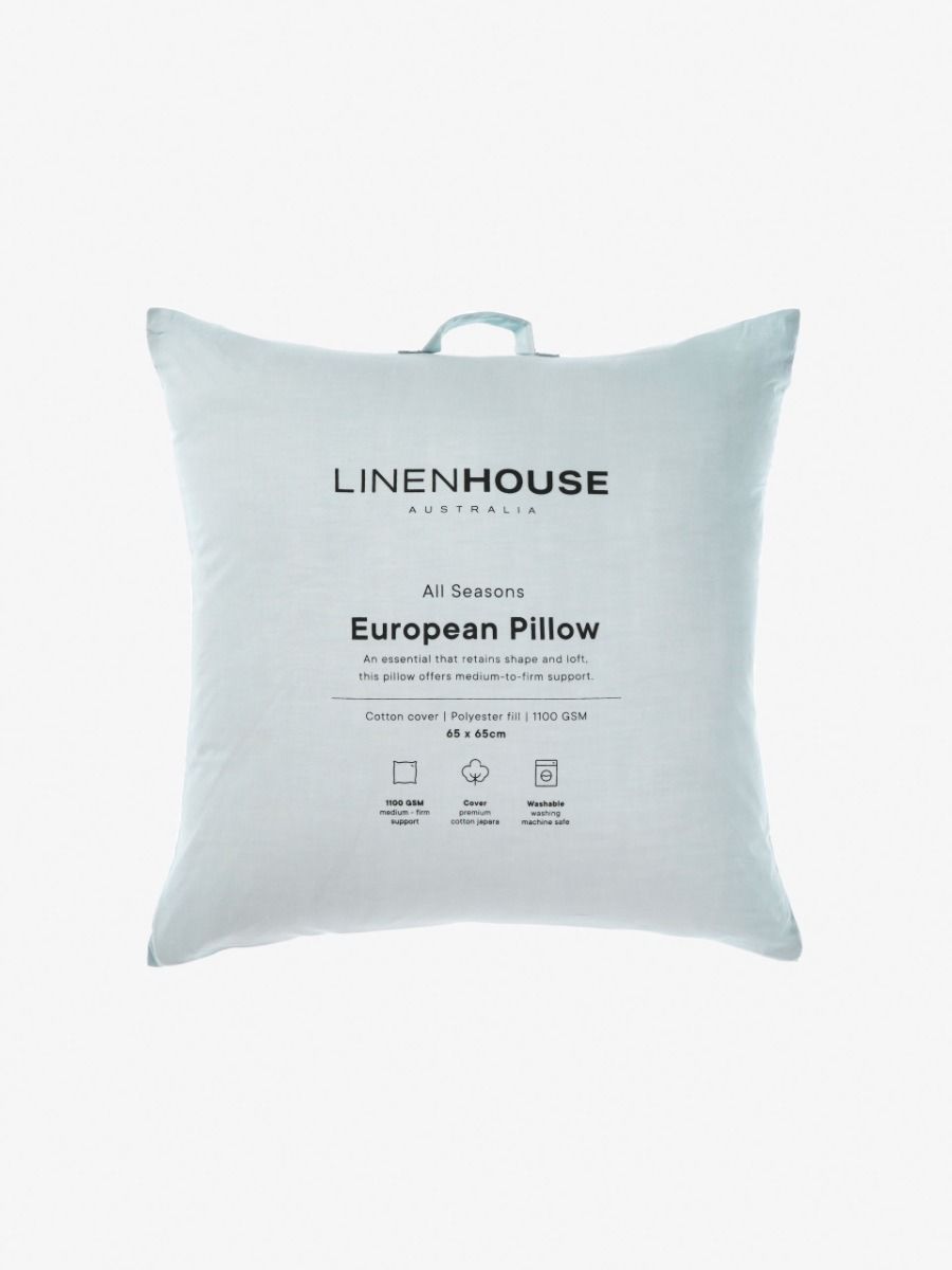 All-Seasons European Pillow - 1100 GSM