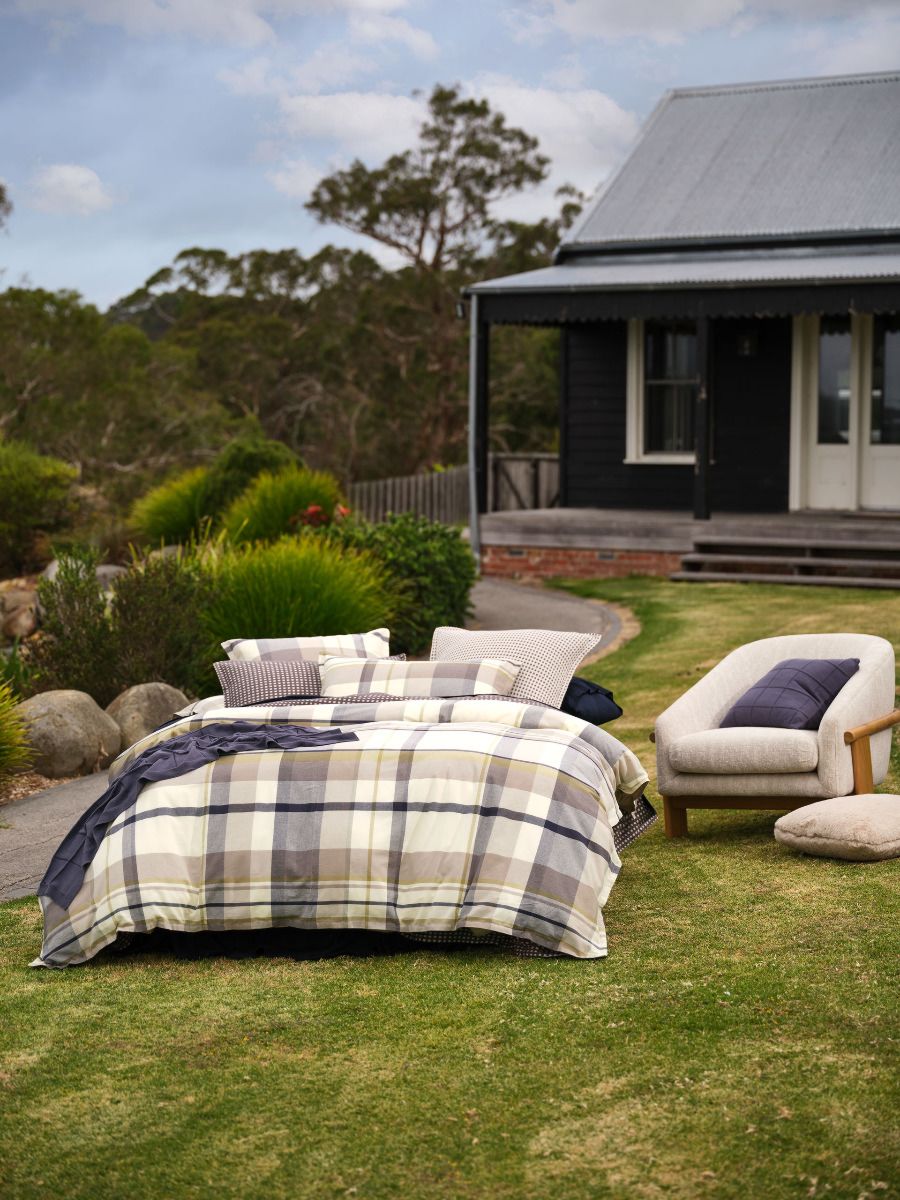 Lennon Stone Quilt Cover Set