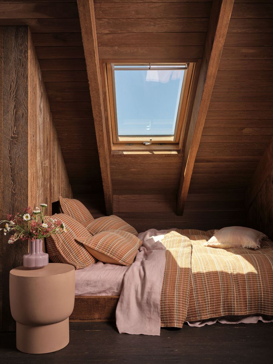 Dana Cinnamon Quilt Cover Set