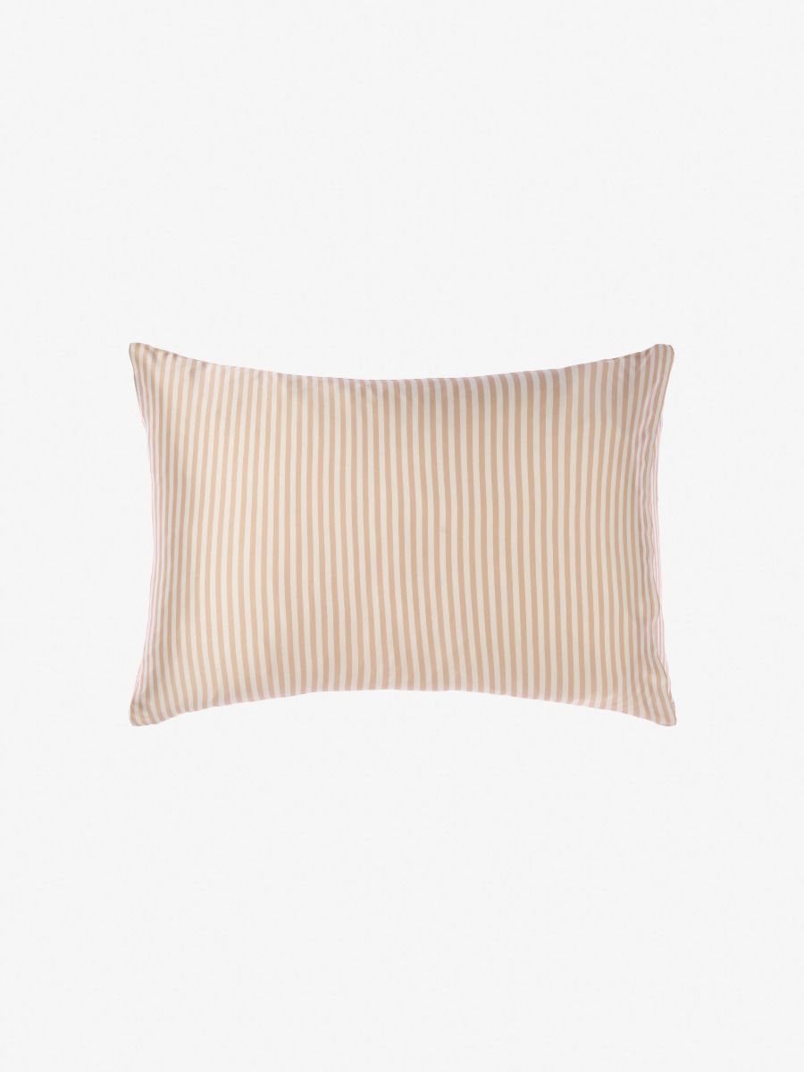 Silk Classic Stripe Blush Pillowcase