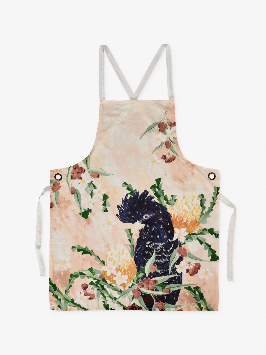 Desert Cockatoo Apron