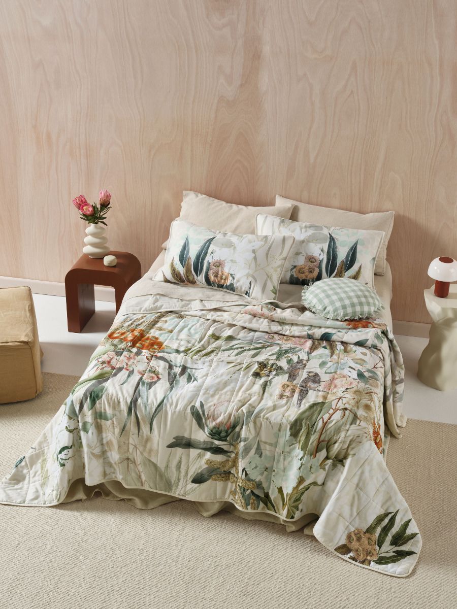 Eucalyptus Garden Coverlet