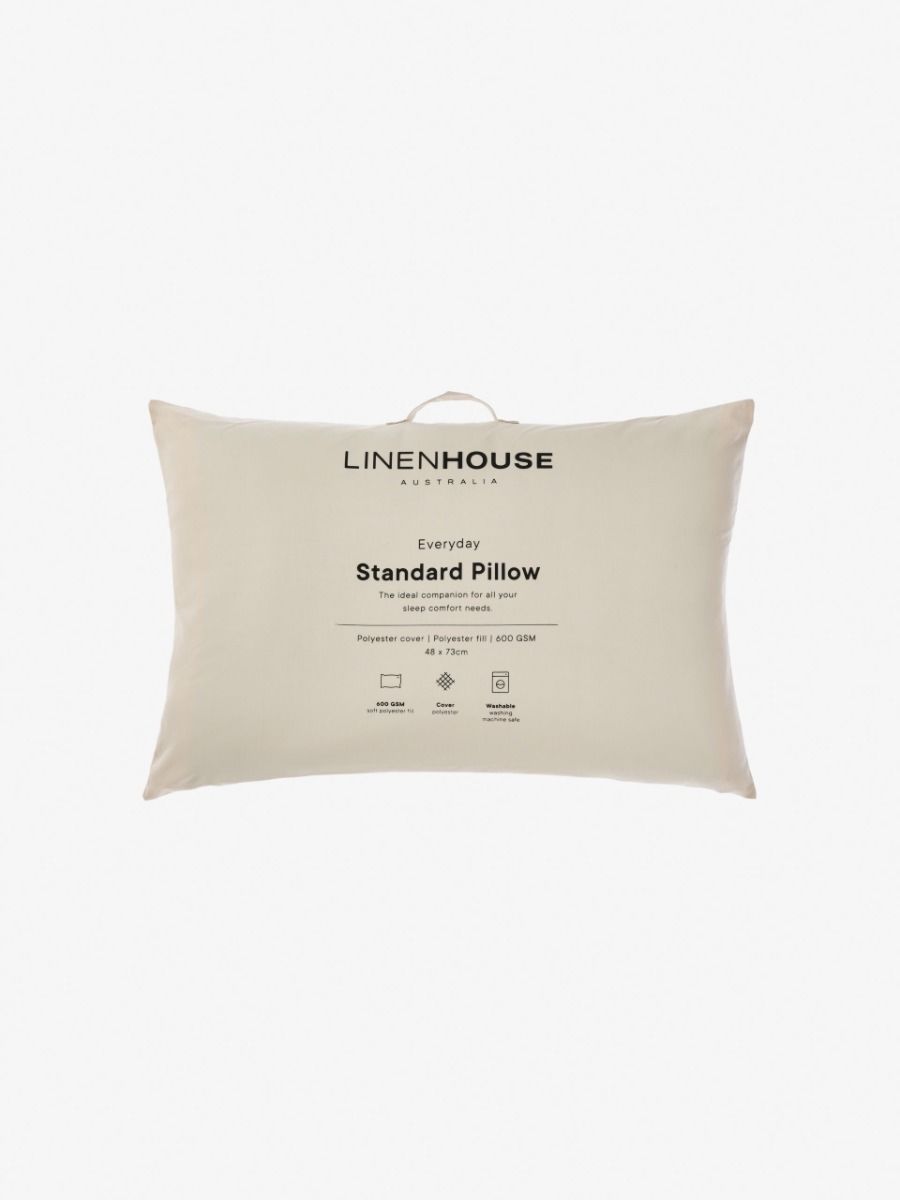 Everyday Washable Standard Pillow - 600 GSM