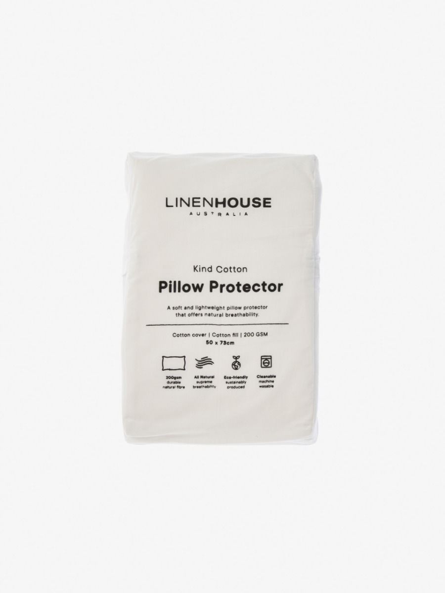 Kind Cotton Pillow Protector - 200 GSM