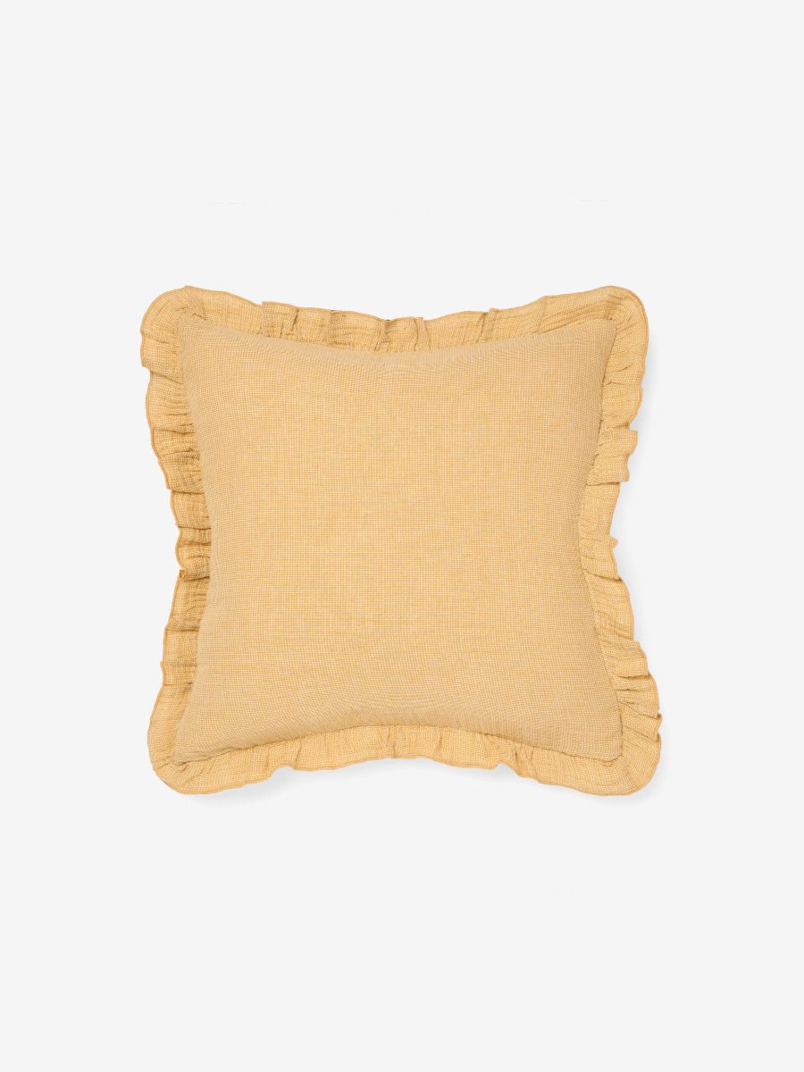 Lucy Saffron Cushion 48x48cm