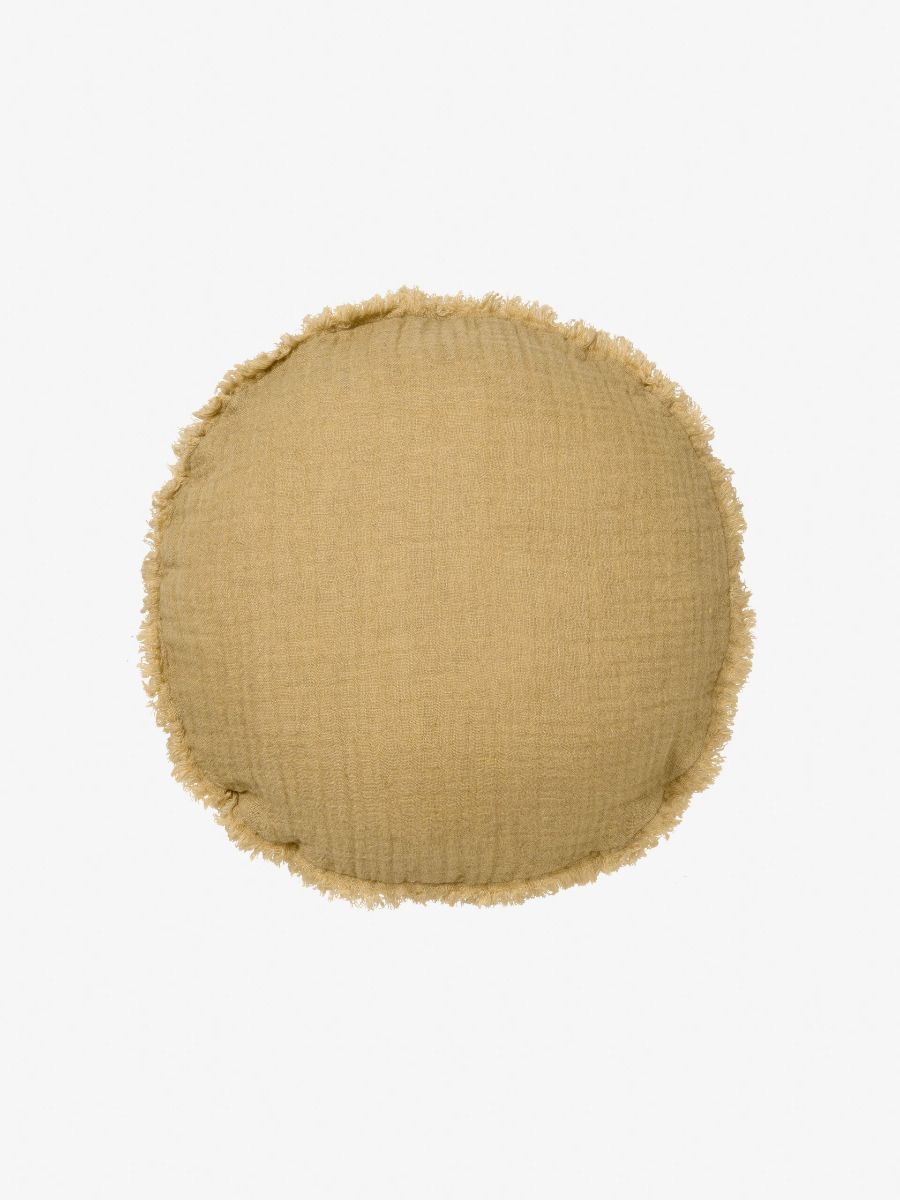 Maya Dijon Cushion 45cm Round