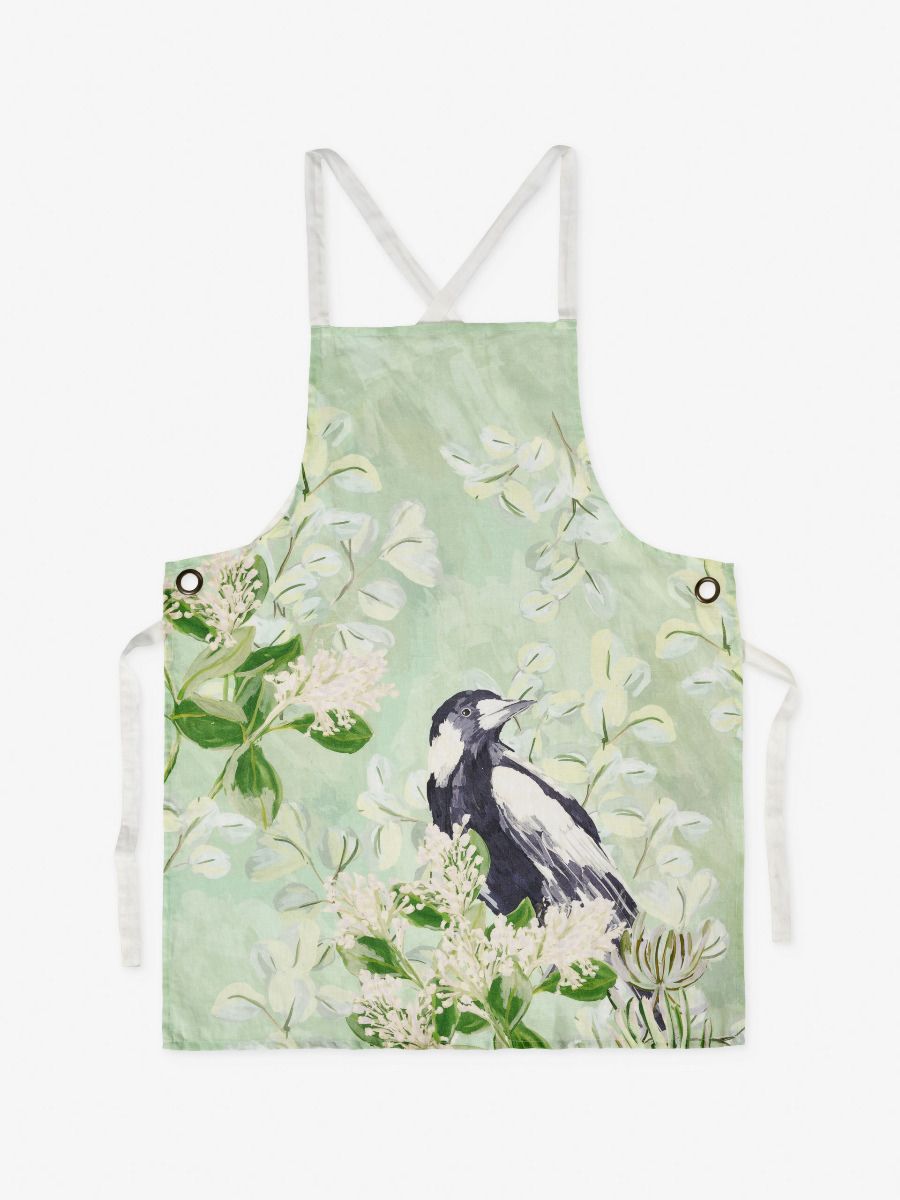 Morning Magpie Apron