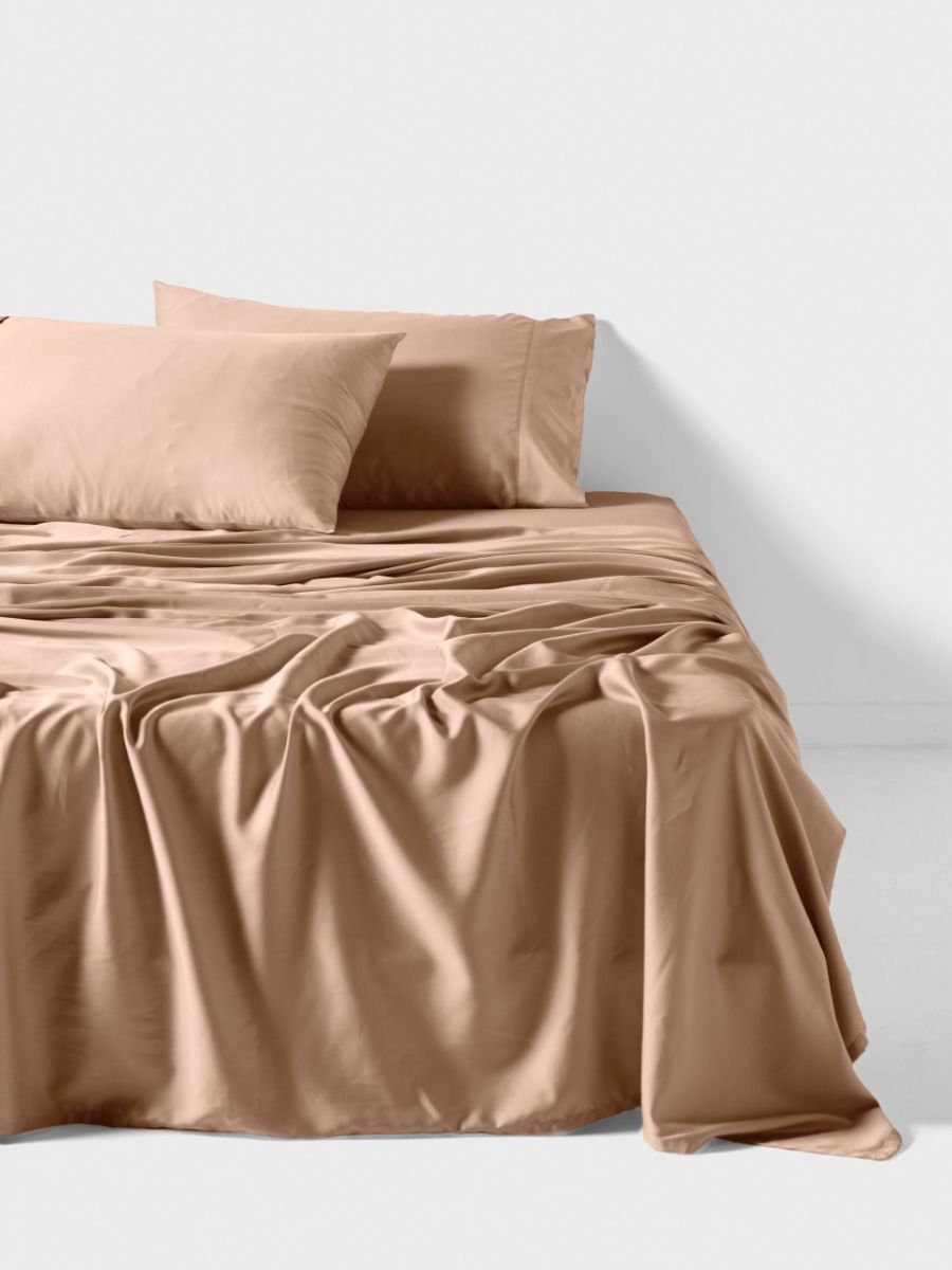 Nara Clay Bamboo Cotton 400TC Sheet Set