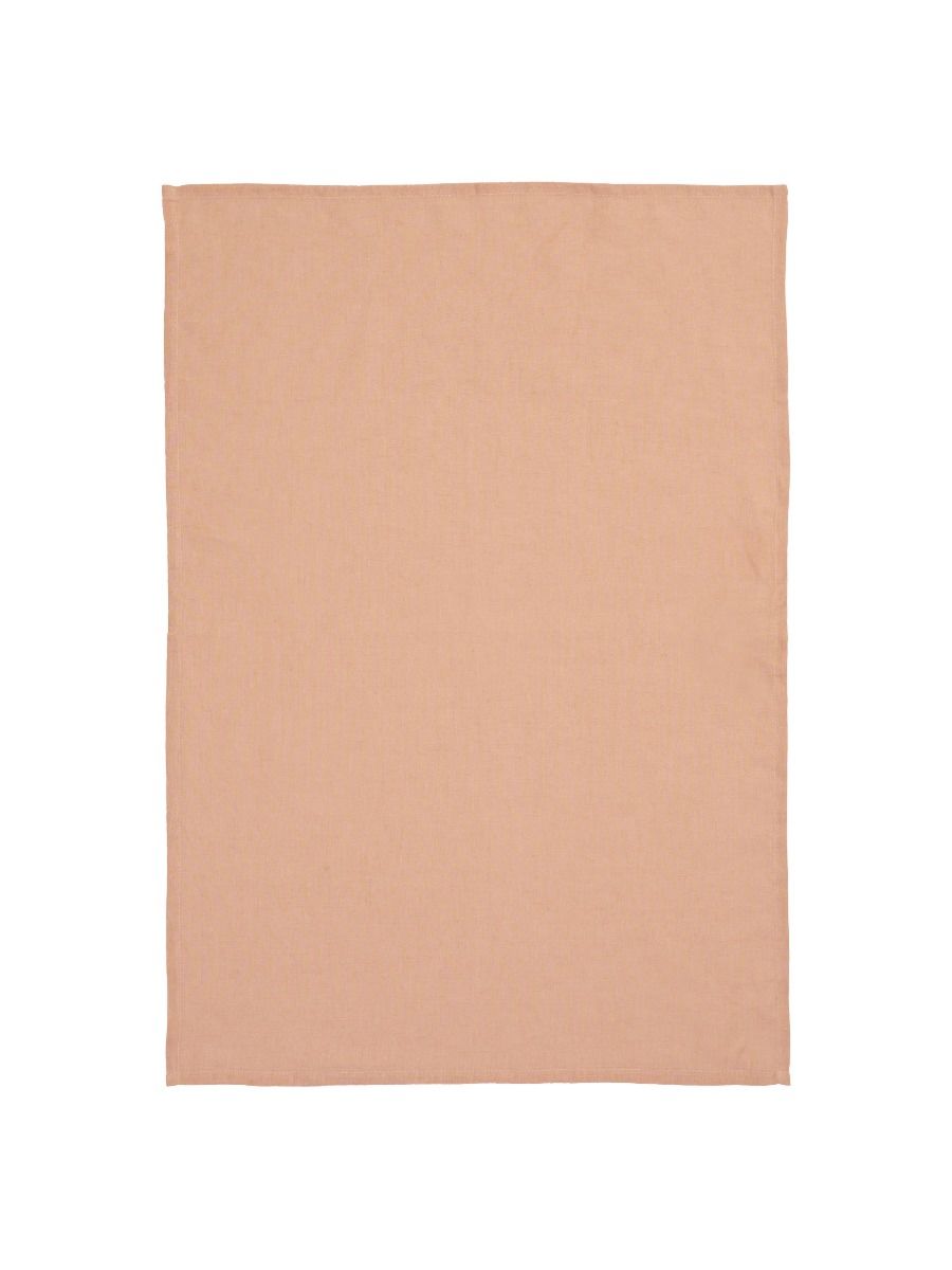 Nimes Clay Linen Tea Towel