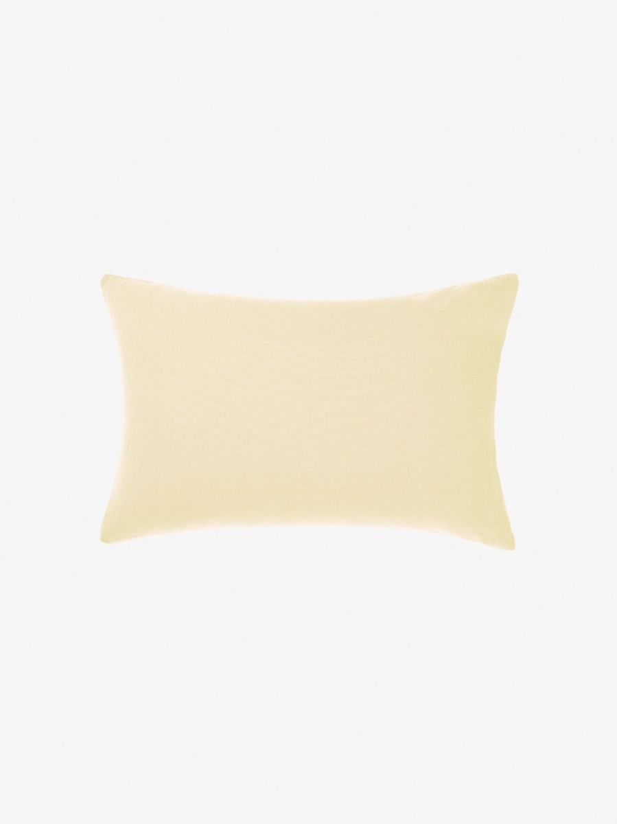 Nimes Lemon Linen Standard Pillowcase