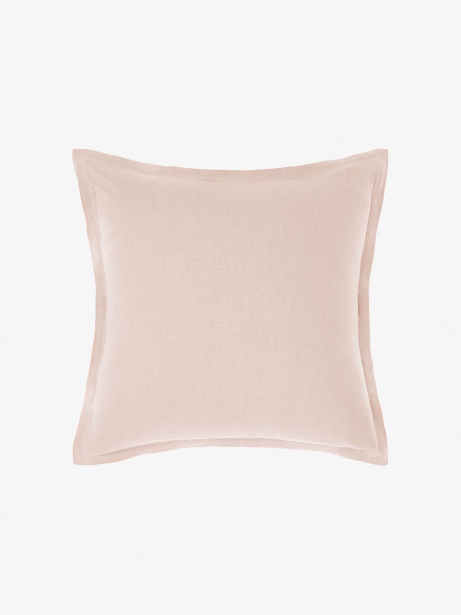 Nimes Rose Linen Tailored Cushion 48x48cm
