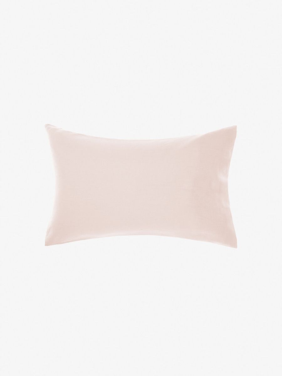 Nimes Rose Linen Standard Pillowcase
