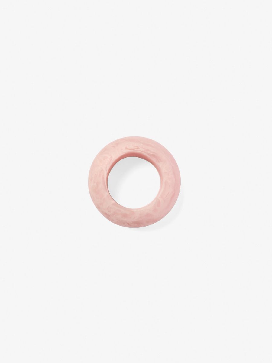 Resin Pink Napkin Ring