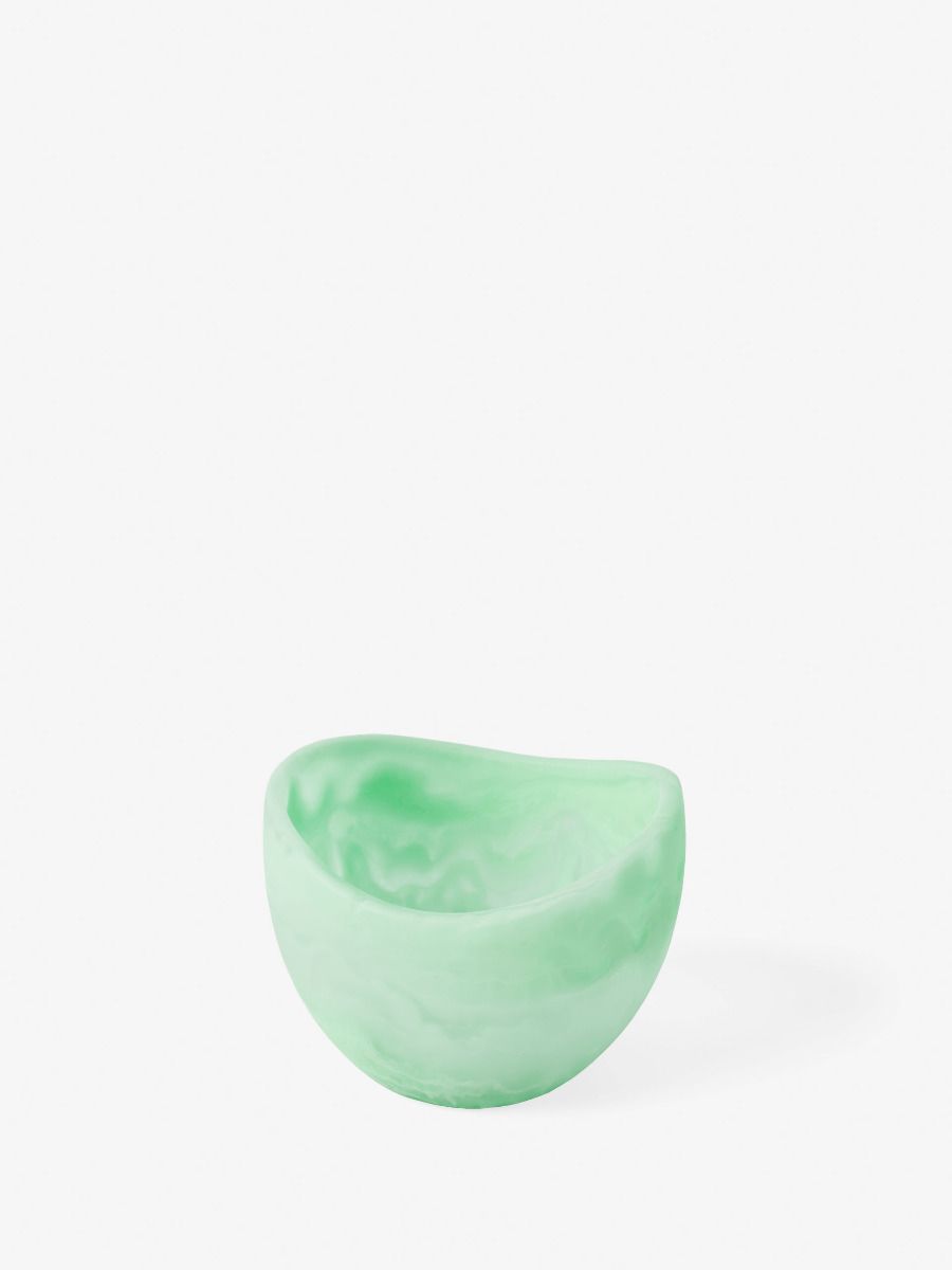 Resin Mint Small Serving Bowl