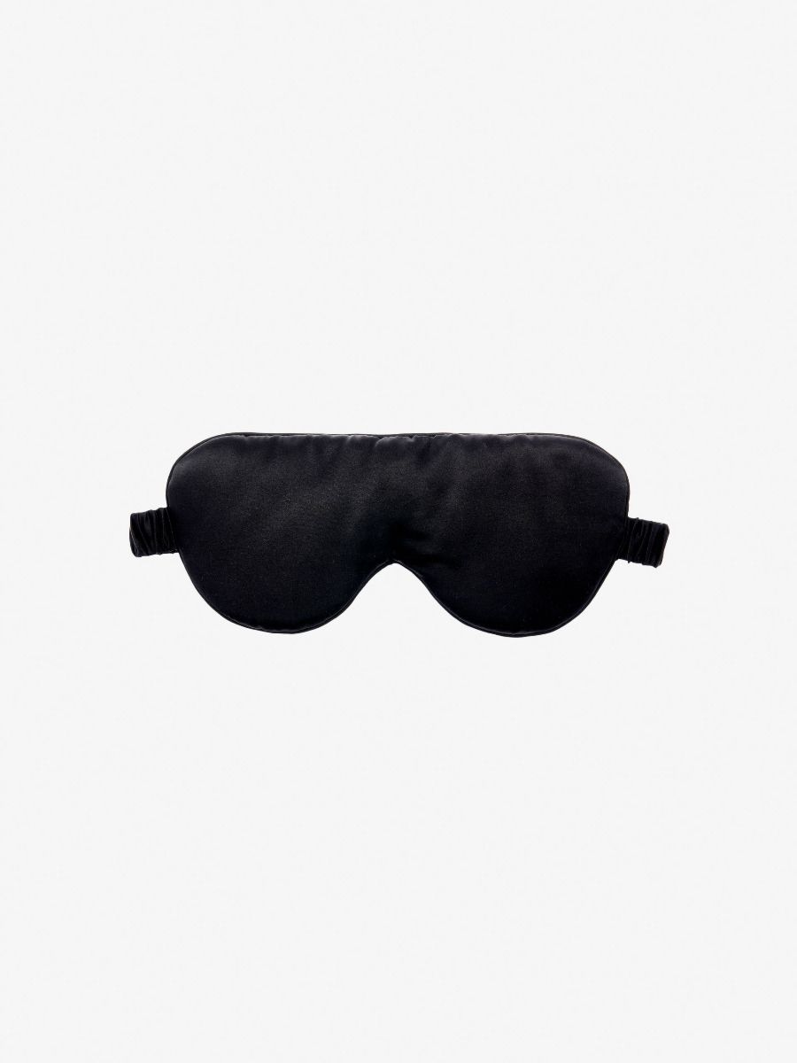 Silk Black Sleep Mask