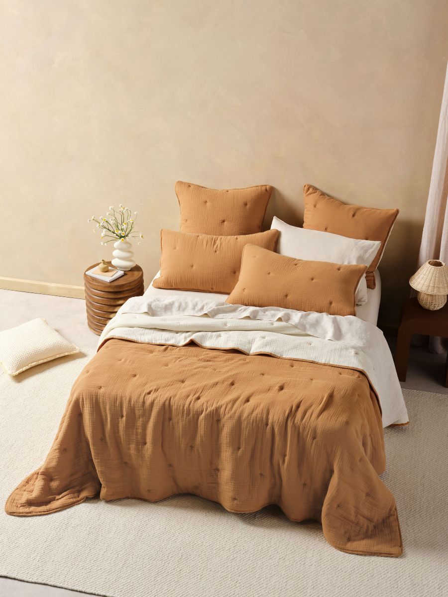 Somerset Cinnamon Coverlet