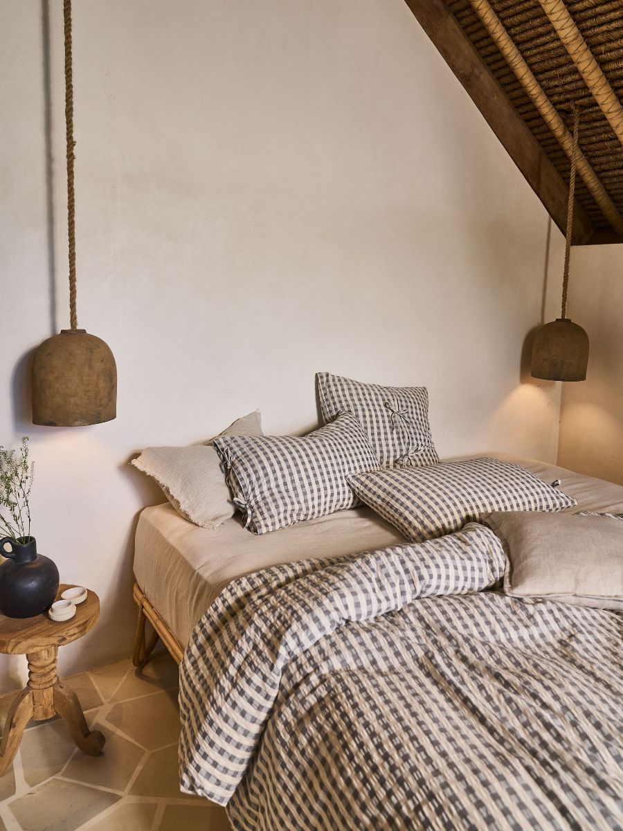 Ferrara Charcoal Quilt Cover Set