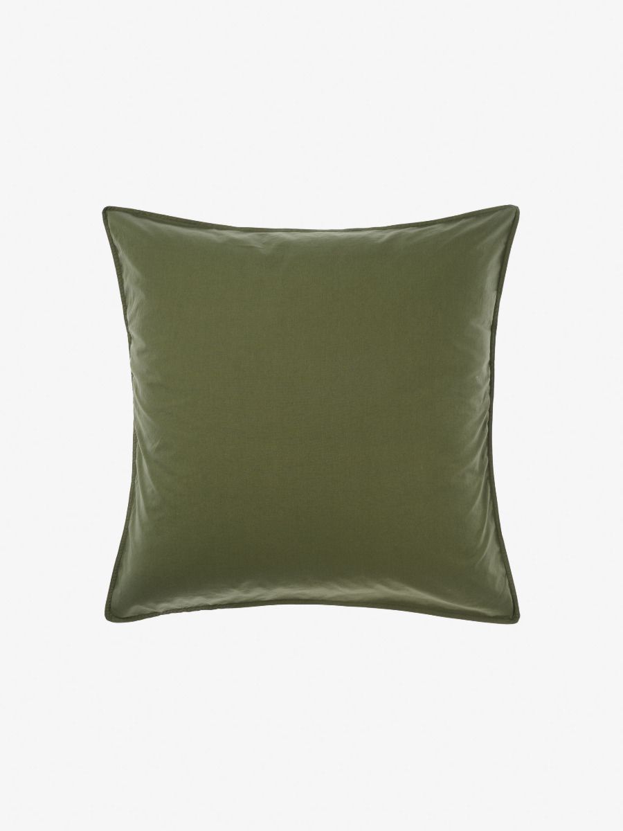 Terra Organic Cotton Olive European Pillowcase