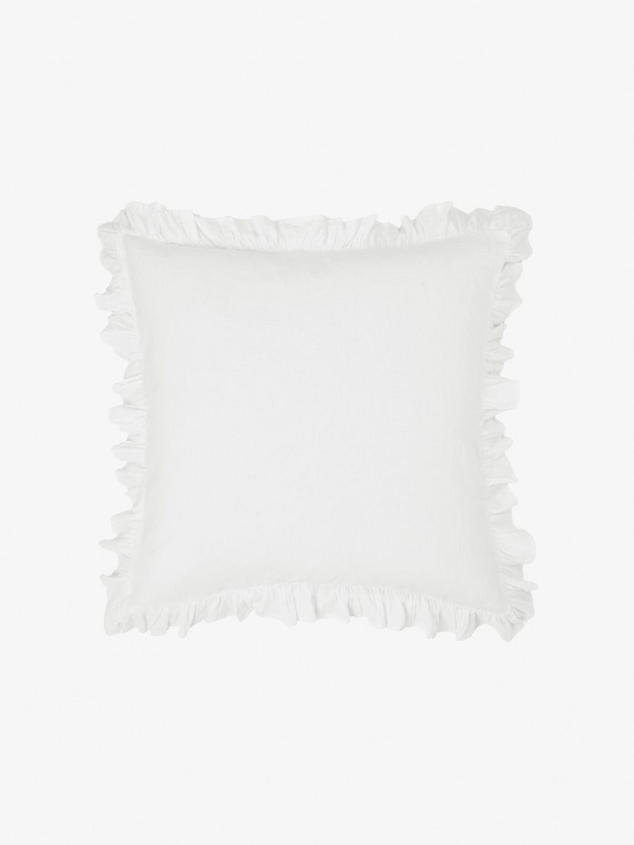 Vintage Ruffle White European Pillowcase