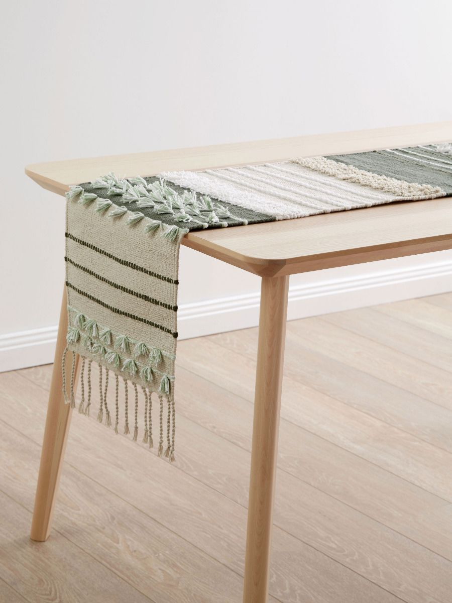 Kakashi Olive Table Runner