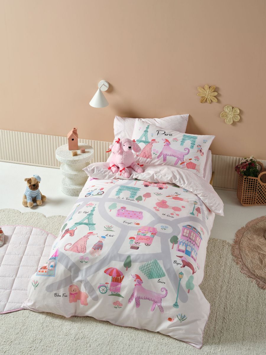 Petite Paris Quilt Cover Set
