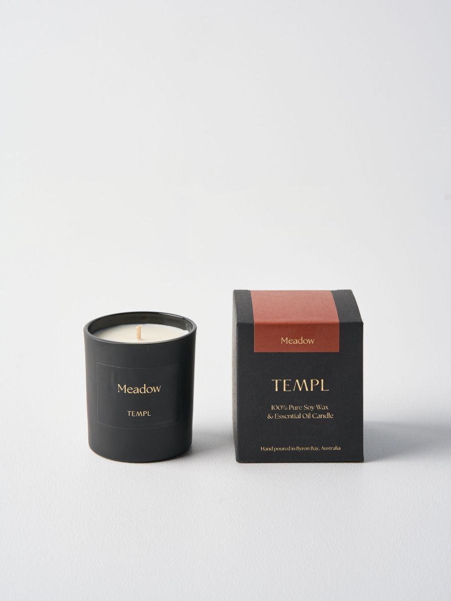 Meadow Soy Wax + Essential Oil Candle 175g