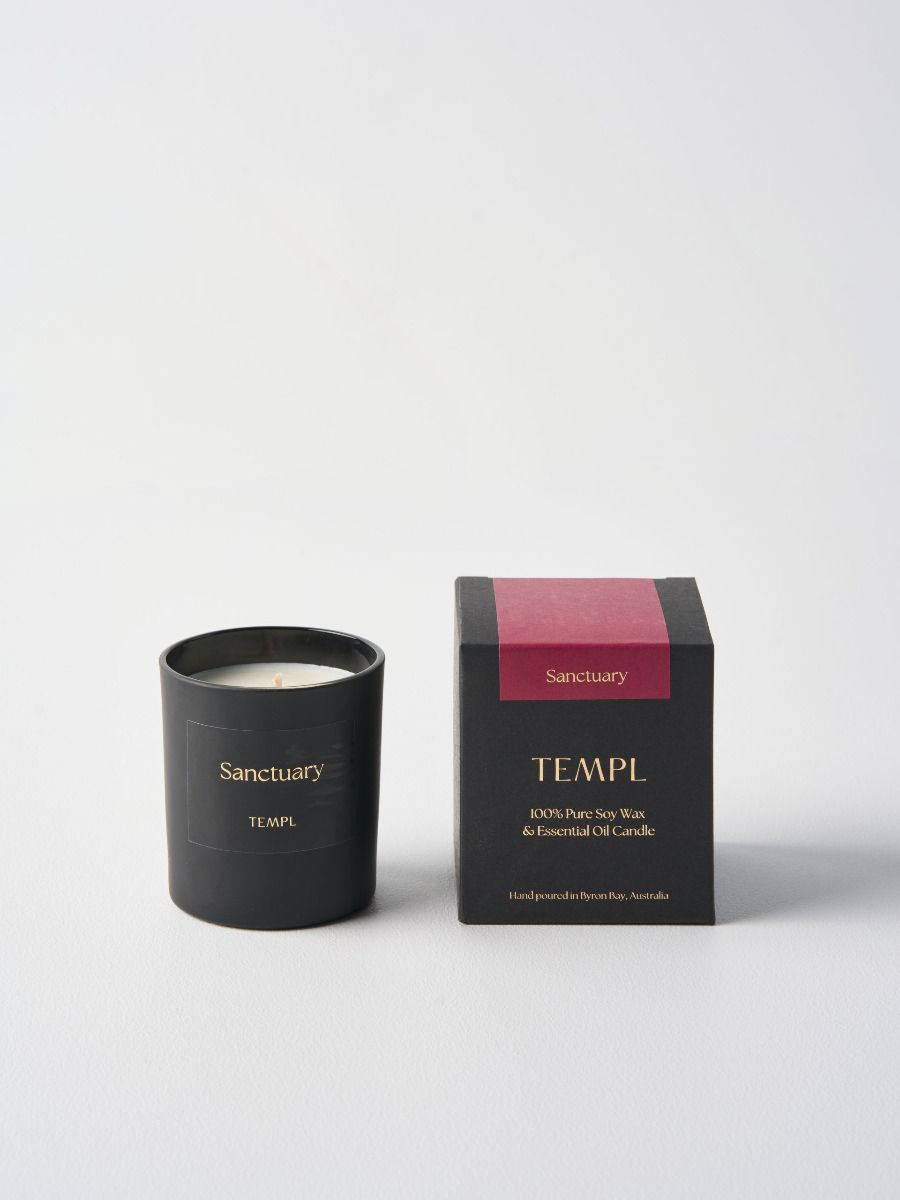 Sanctuary Soy Wax + Essential Oil Candle 175g