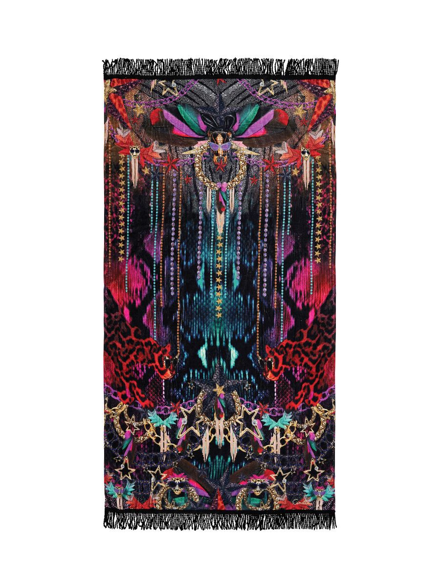 Rocket Woman Beach Towel