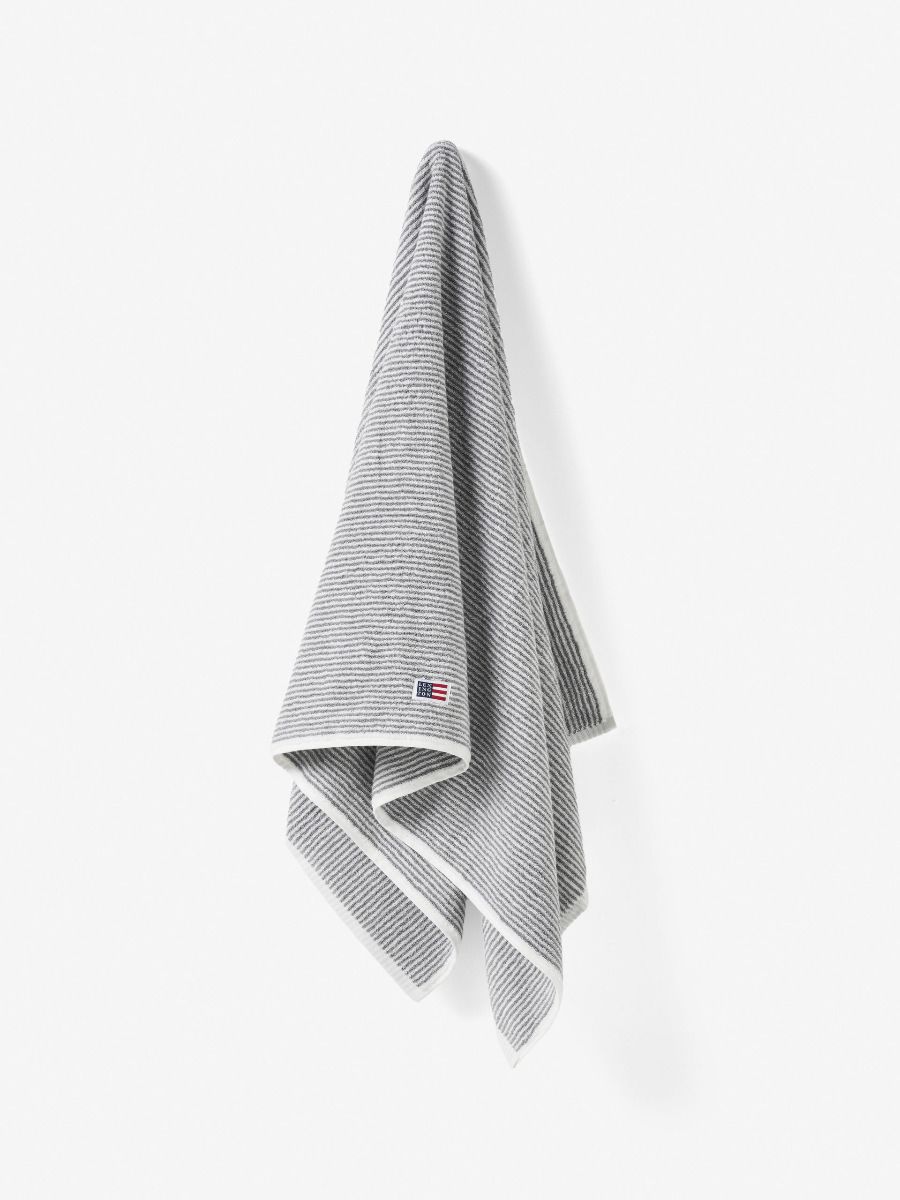 Original Striped White/Grey Towel Collection