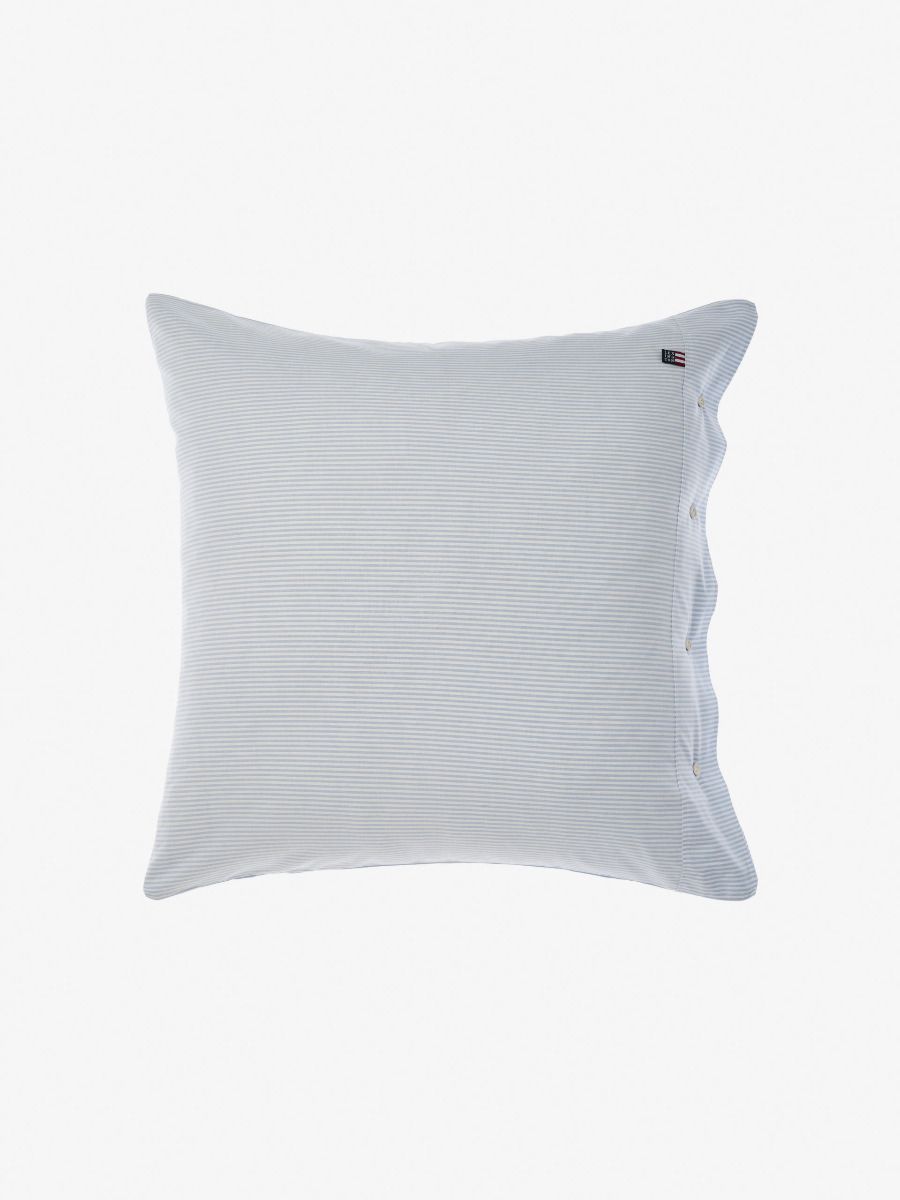 Pin Point Blue/White European Pillowcase