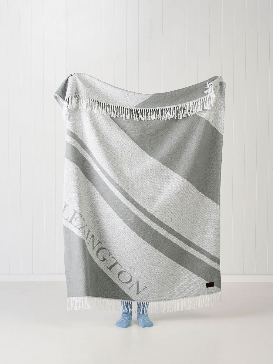 Logo Grey Throw