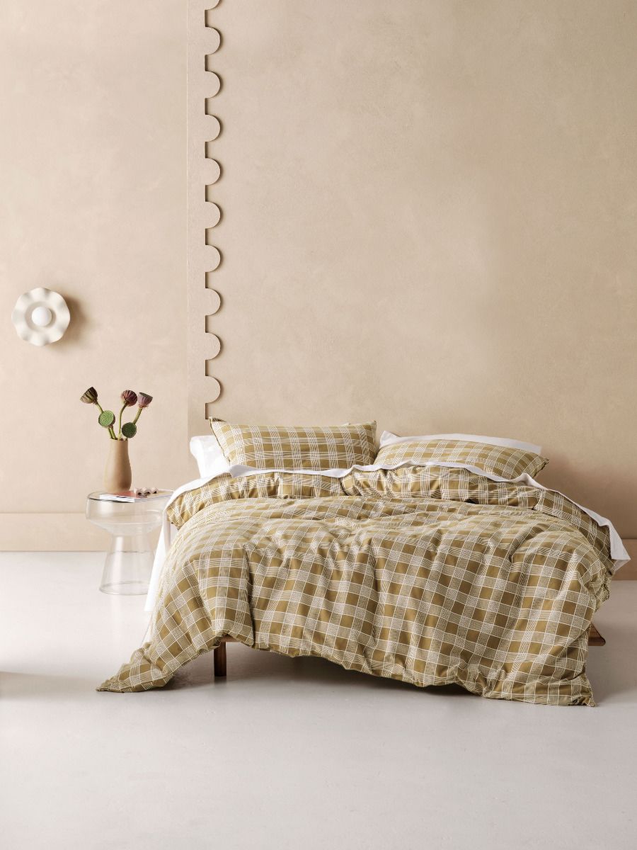 Barnett Dijon Flannelette Quilt Cover Set