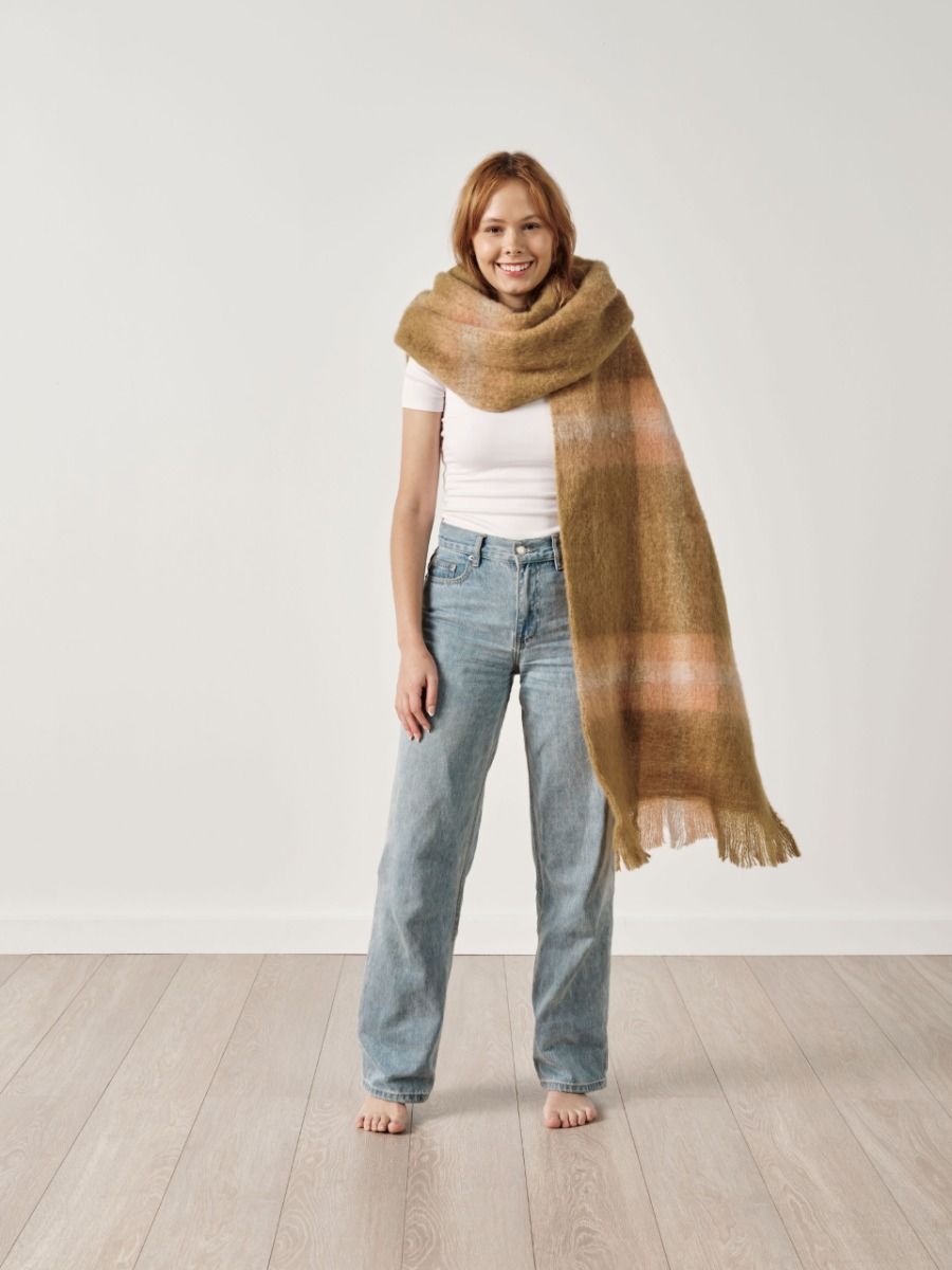 Clover Spice Oversized Scarf