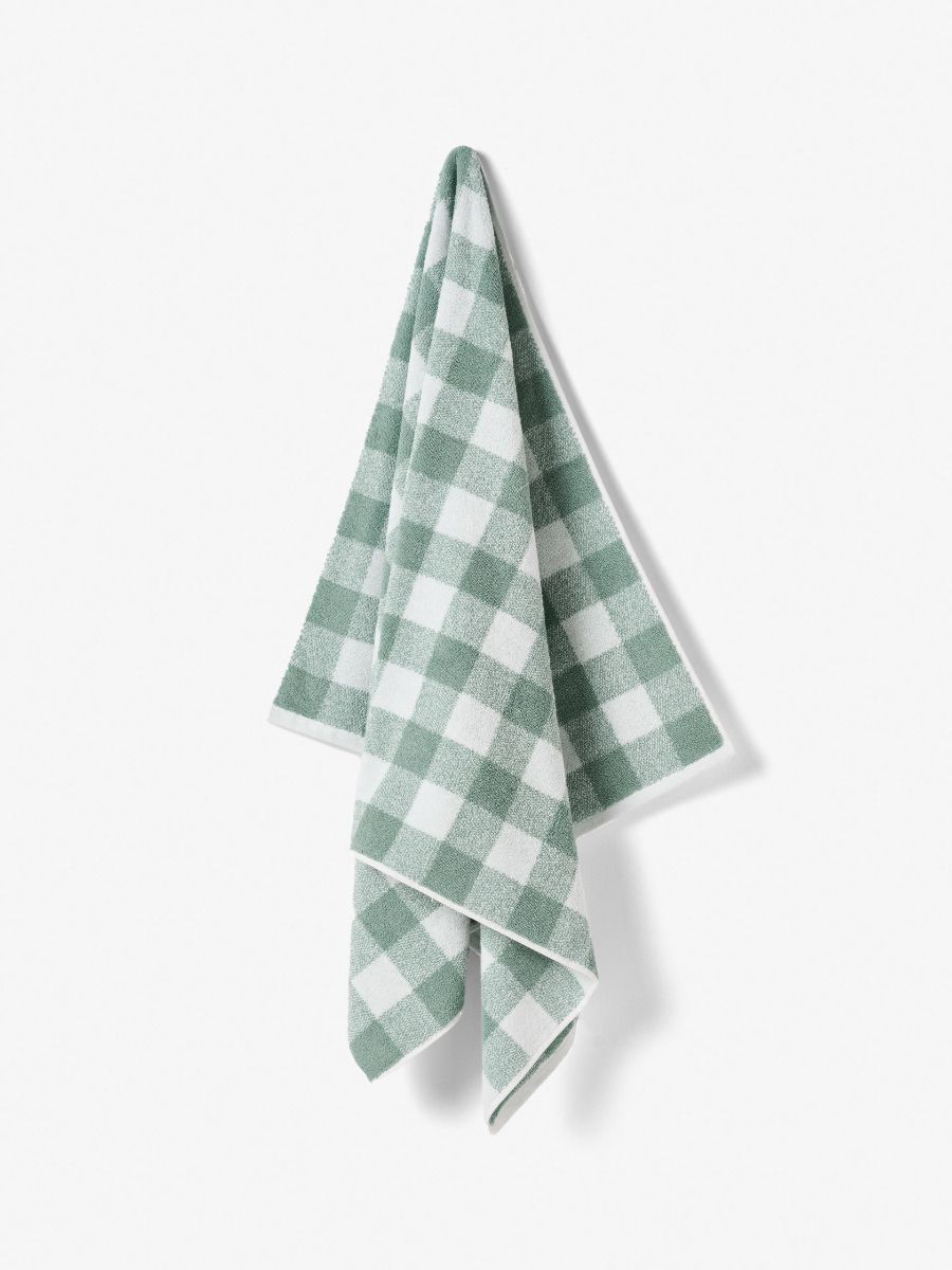 Flinders Check Saltwater Towel Collection