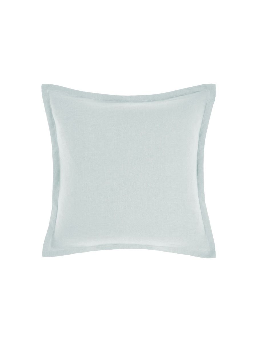 Nimes Sky Linen Tailored Cushion 48x48cm