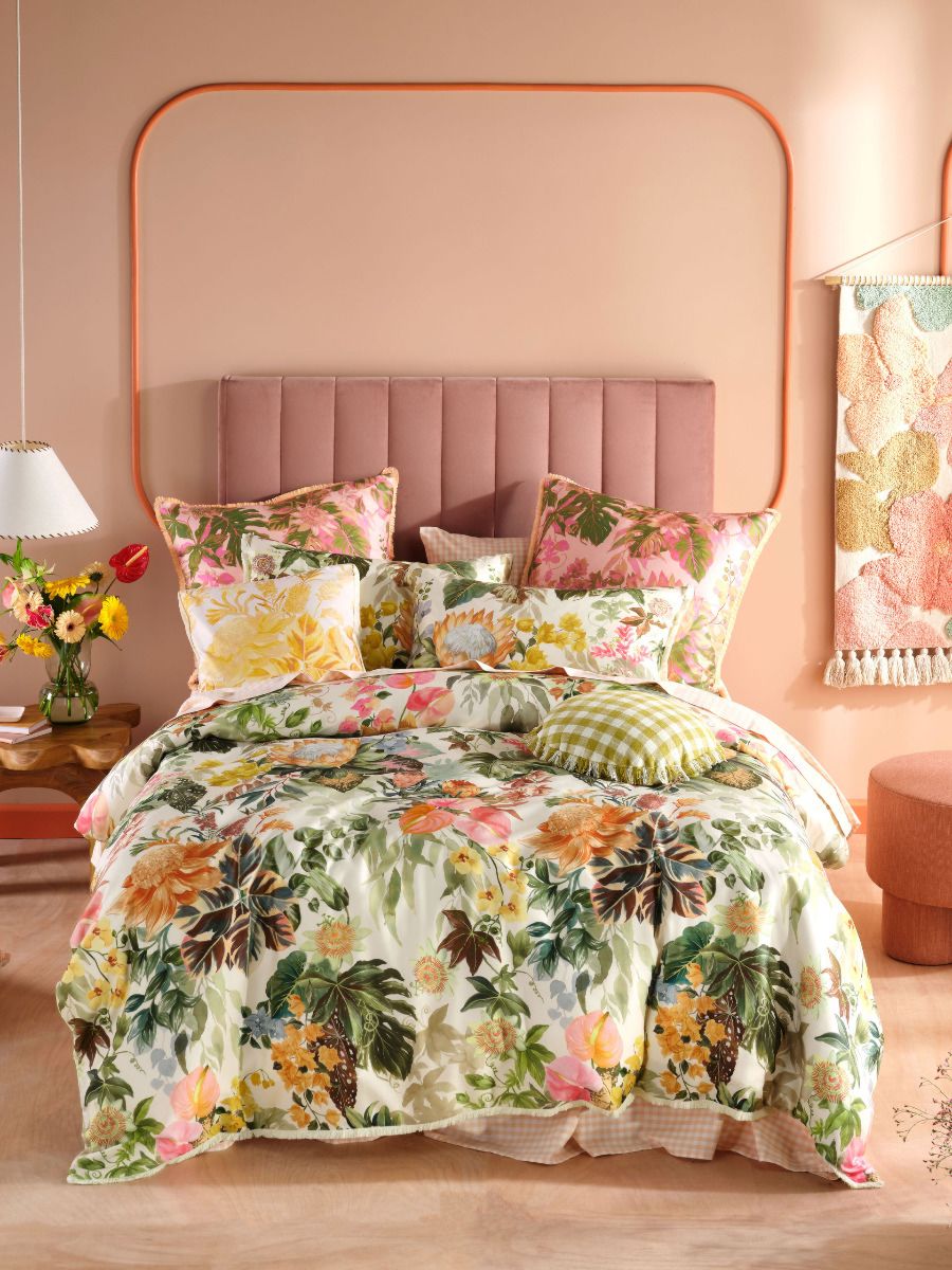 Passionflower Quilt Cover Set