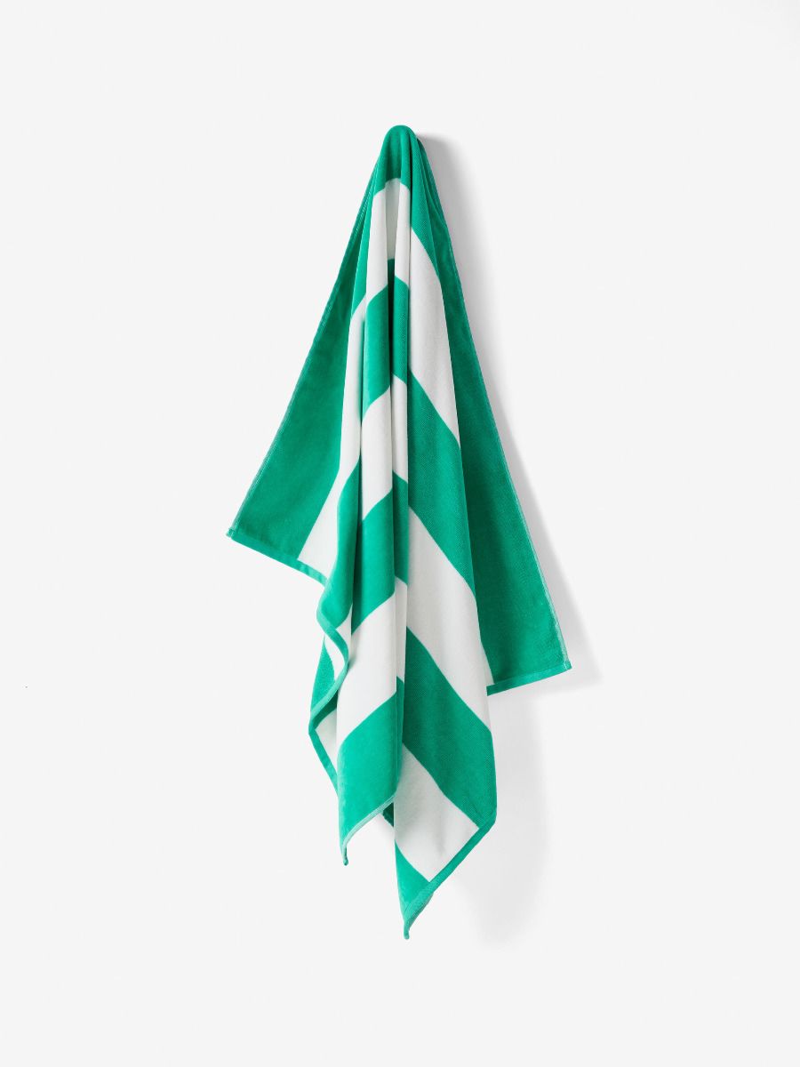 Portofino Green Beach Towel
