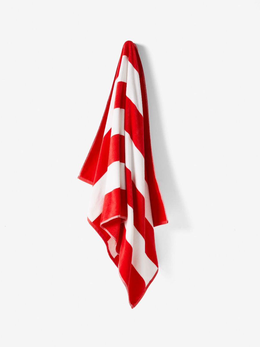 Portofino Red Beach Towel