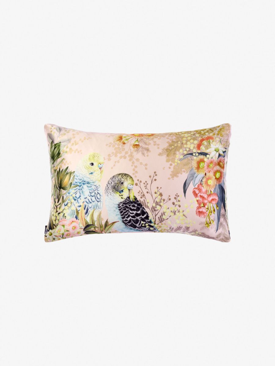 Silk Budgie Pillowcase