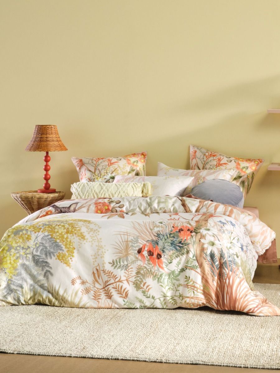 Wattlebird Quilt Cover Set