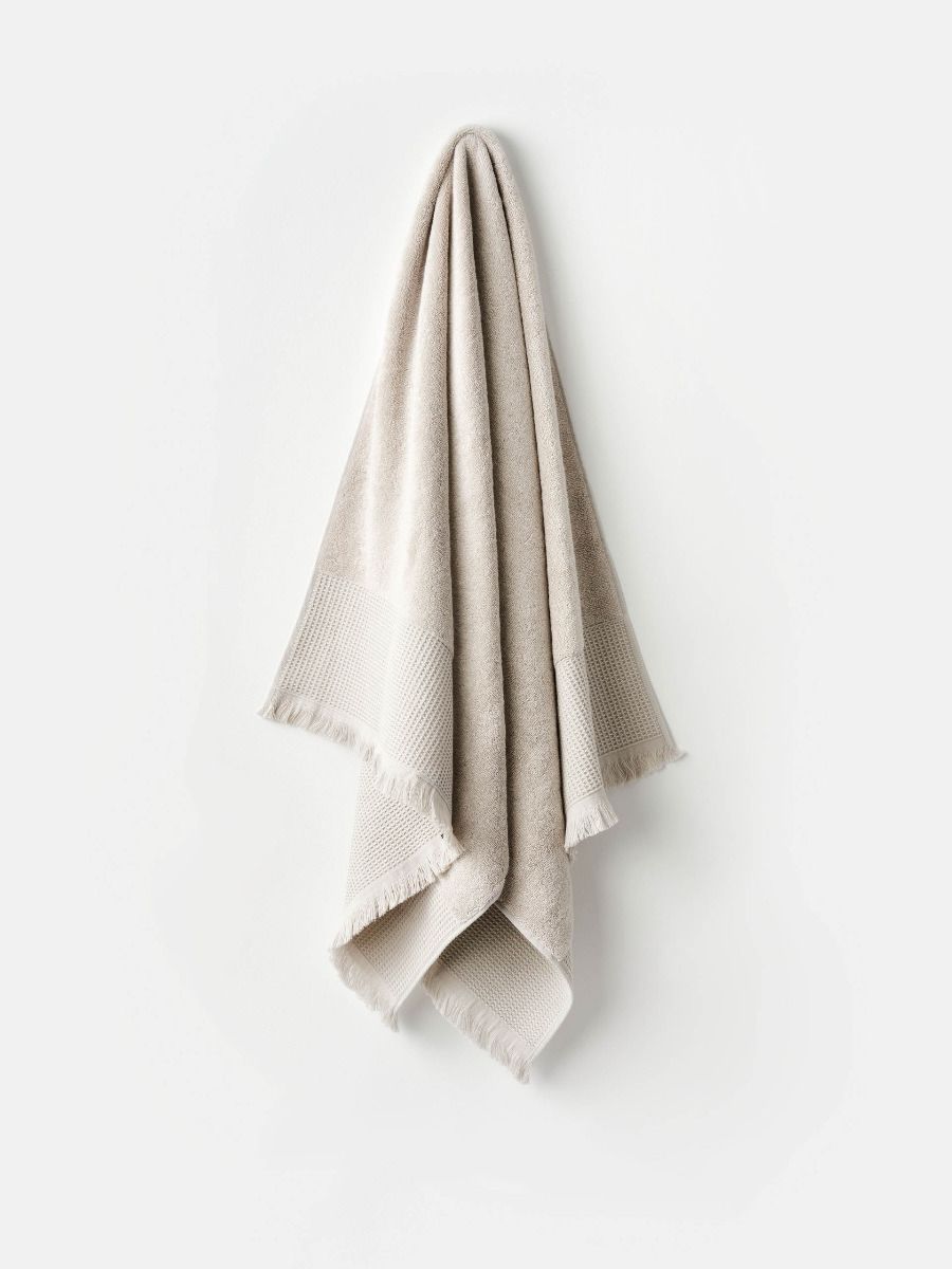 Aria Cotton/Bamboo Sand Towel Collection