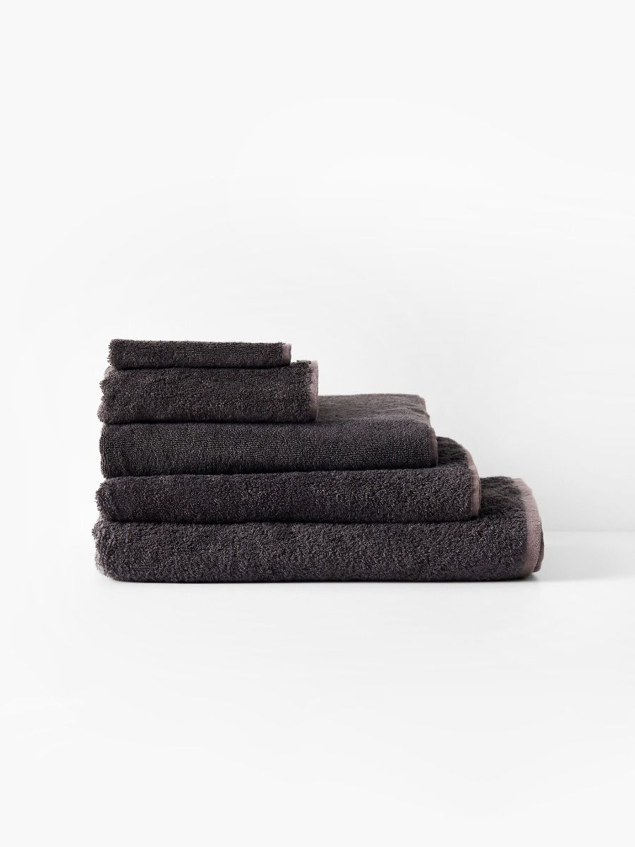 Nara Cotton/Bamboo Charcoal Towel Collection