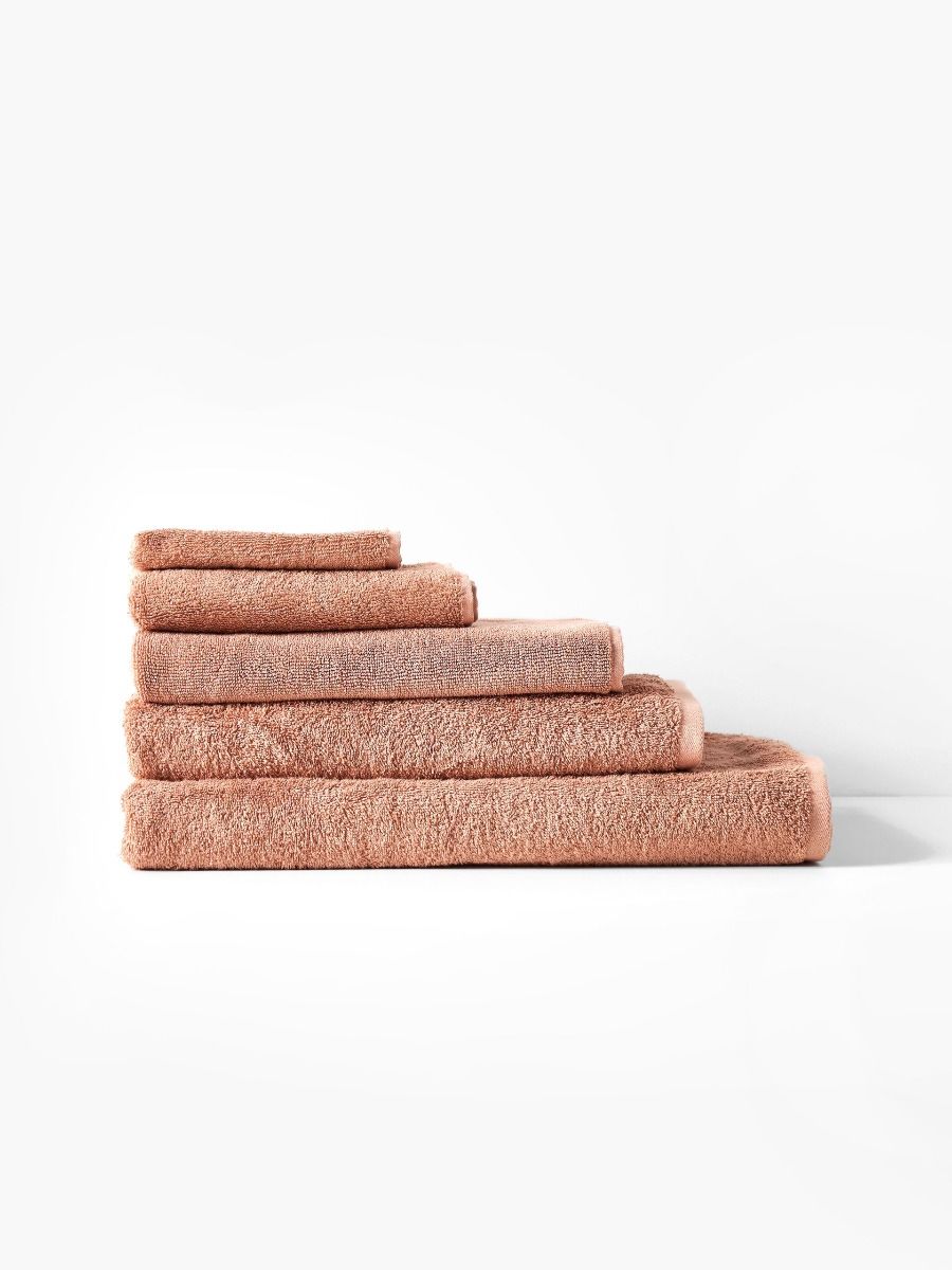 Nara Cotton/Bamboo Clay Towel Collection