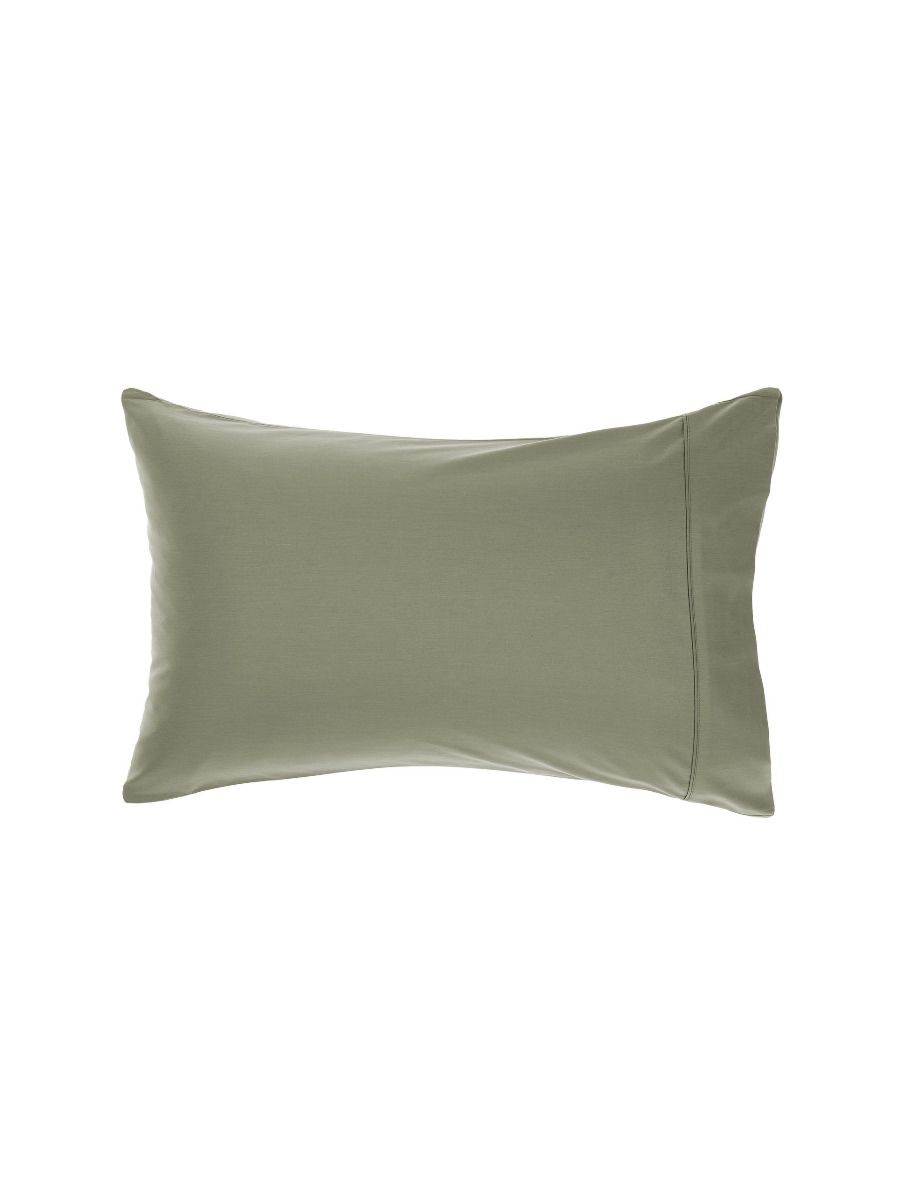 Nara Moss Bamboo Cotton Standard Pillowcase