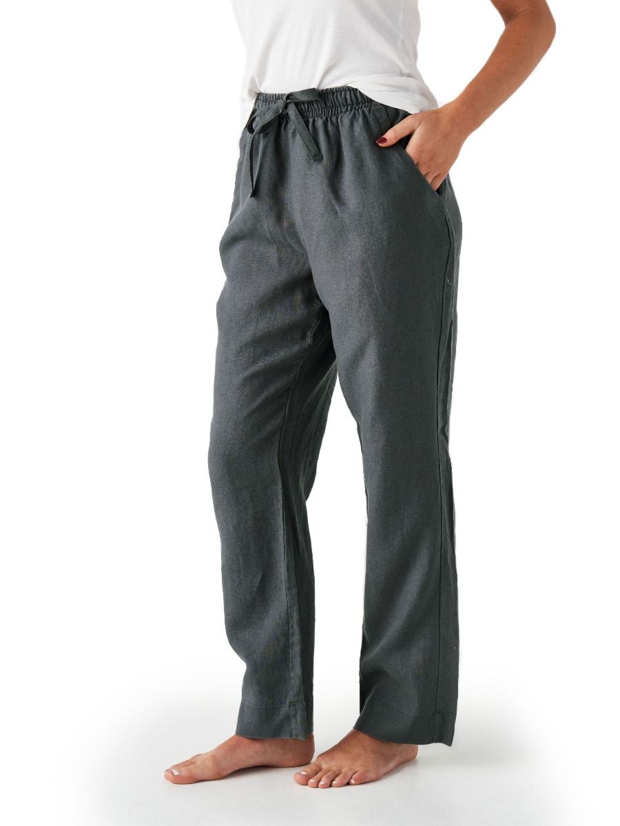 Nimes Magnet Linen Pants