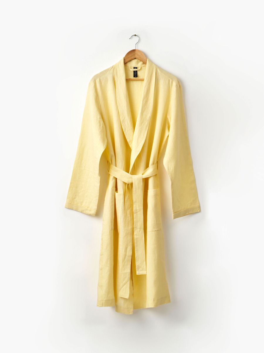 Nimes Meadow Linen Robe