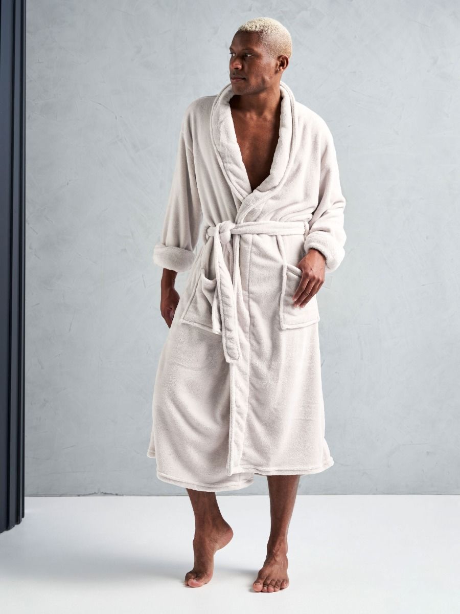 Plush Cream Robe