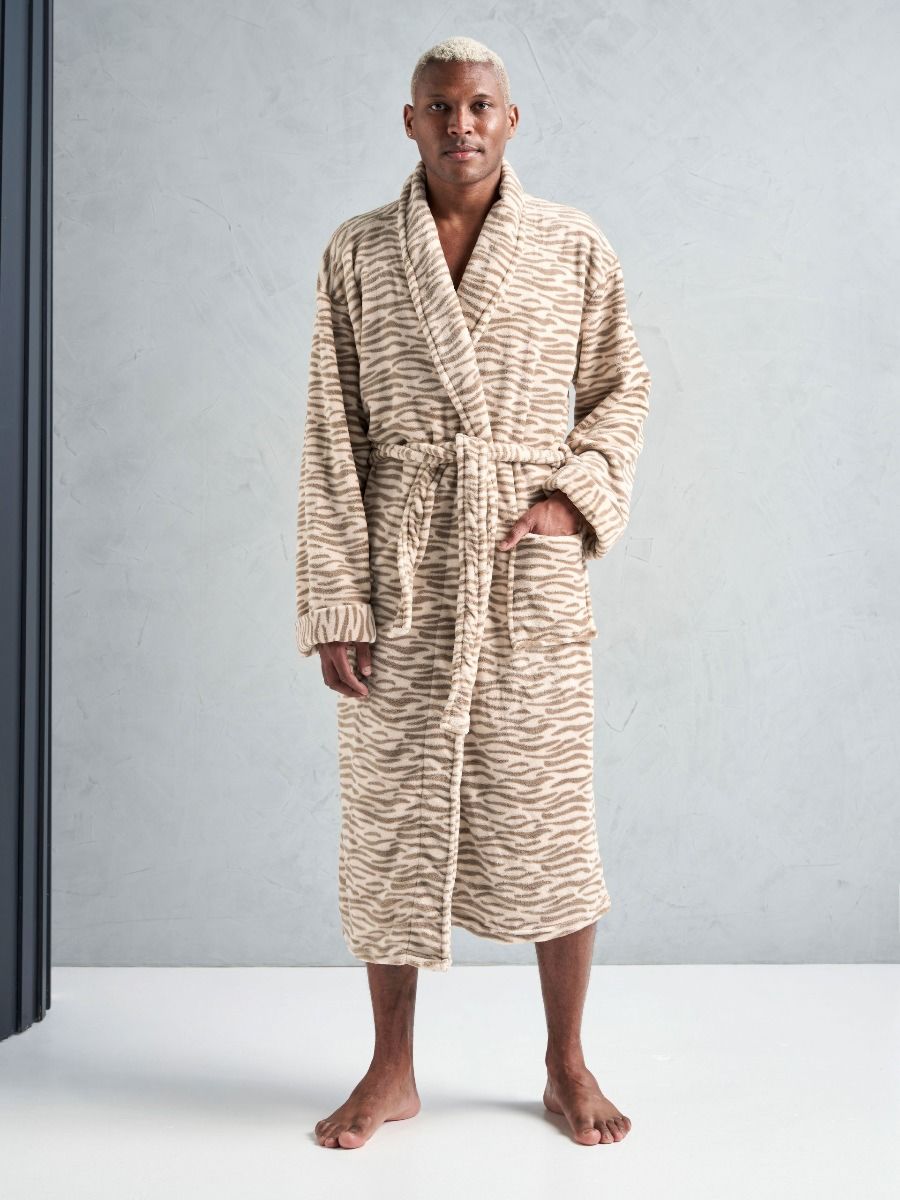 Plush Tiger Robe